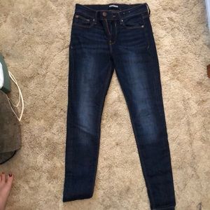 Express Mid Rise Jean Legging
